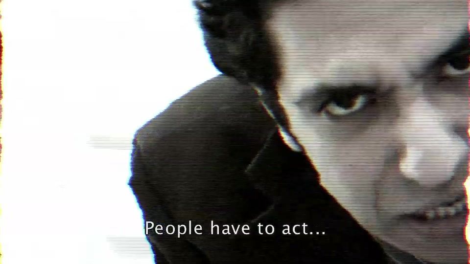 Mr. Mokhtar in menacing close-up — “People have to act…”