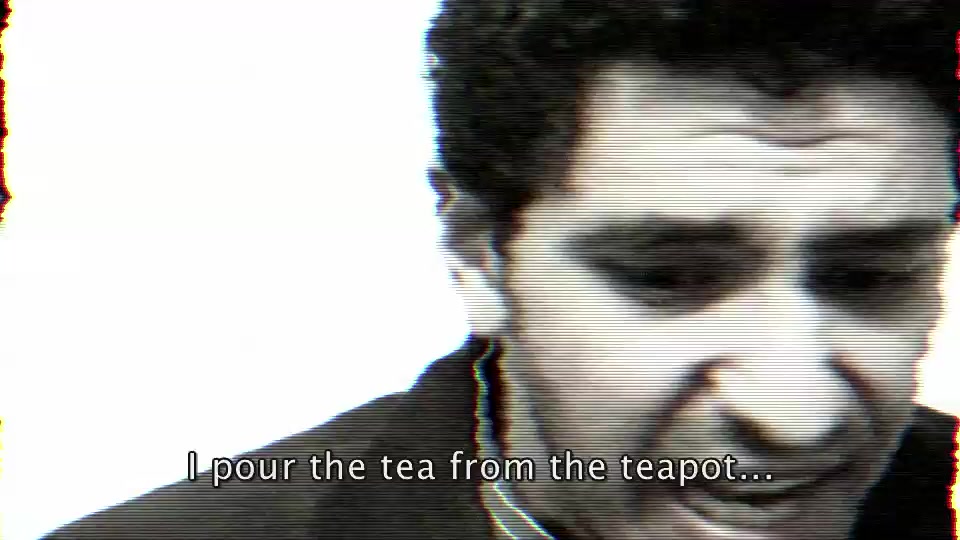 Mr. Mokhtar looking up — “I pour the tea from the teapot!”