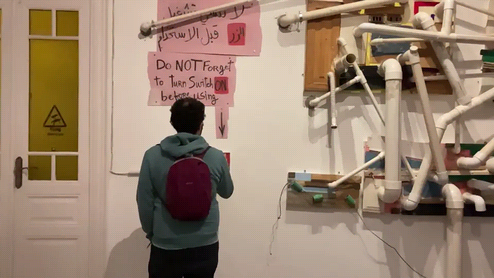 Guideposts — video tour of the Medrar and Gypsum exhibitions (silent looping excerpt)